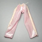 Vintage Barbie Pink Velvet Pants Doll Clothes 1990s Mattel Fashion