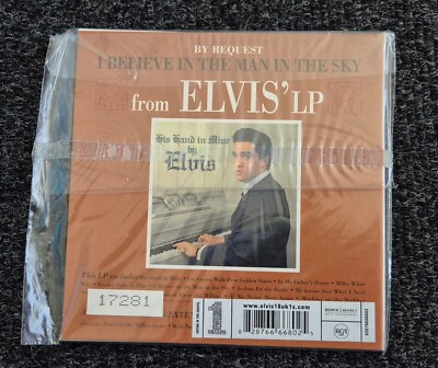 Elvis Presley Crying In The Chapel / I Believe in The Man in The Sky 18 UK #1