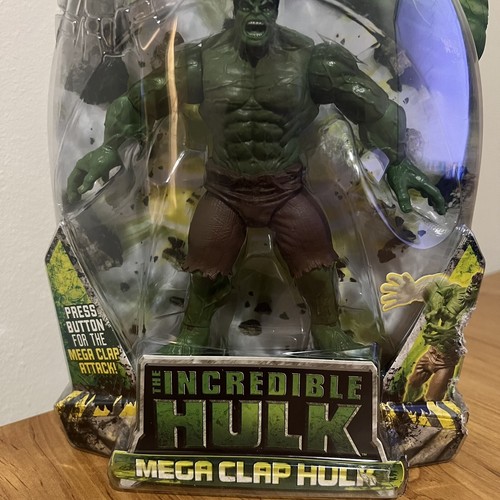 Marvel Incredible Hulk MEGA CLAP Smash Attack Action Figure Marvel Hasbro 2007 - Picture 6 of 10