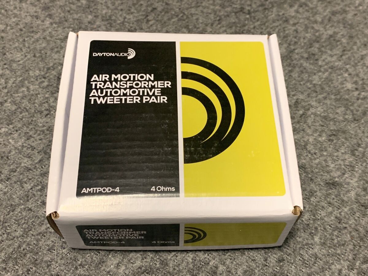 Dayton Audio AMTPOD-4 Air Motion Transformer Automotive Dayton Audio AMTPOD-4 Air Motion Transformer Automotive