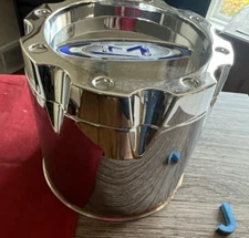 #J 1) Moto Metal  Custom Wheel Center Cap Chrome 353K136, S804-09