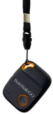 SureSafeGO Medical Alert System That Calls Family & Friends (Black)