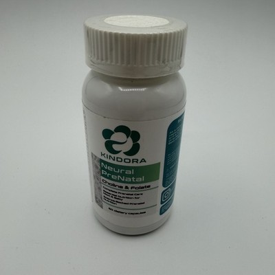 Kindora Neural PreNatal Choline & Folate 60 Capsules Essential Mom & Baby