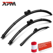 3x Scheibenwischer Wischerblatt 630/500/325mm für Audi A6 Allroad A7 A8 E-Tron
