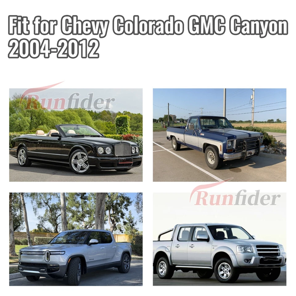 Seat Cover For Chevrolet Colorado/GMC Canyon 2004 -2011-Black Foto 4 de 4