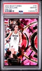 CAITLIN CLARK 2024 SELECT WNBA PINK ICE PRIZM RC #151 PSA 10 GEM MINT! FEVER #22