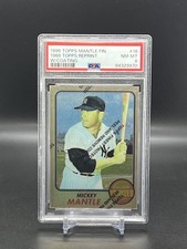 1996 Topps - Mickey Mantle Commemorative Reprints Mickey Mantle #18 Finest 1968
