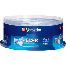 VERBATIM BD-R 25GB 16X WITH BRANDED SURFACE-2...