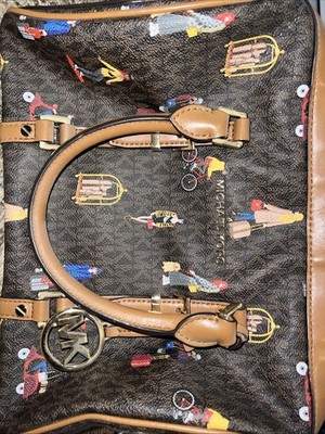 Michael Kors Medium Brown JET SET TRAVEL Handbag  No Strap