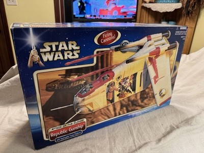 Star Wars Republic Gunship Attack of The Clones 2002 Hasbro AOTC Sealed 