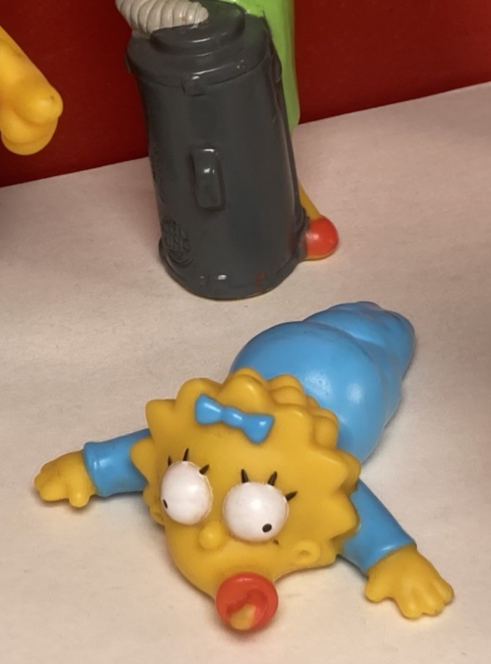 The Simpson Figures Burger King Meal Toys 98/01 Nelson Bart Mr