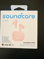 soundcore P31i Wireless Earbuds – Hi-Res Audio, Adaptive Noise Cancelling–pink