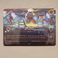 Disney Lorcana Shimmering Skies Enchanted Bad-Anon Villain Support 222/204 NMT