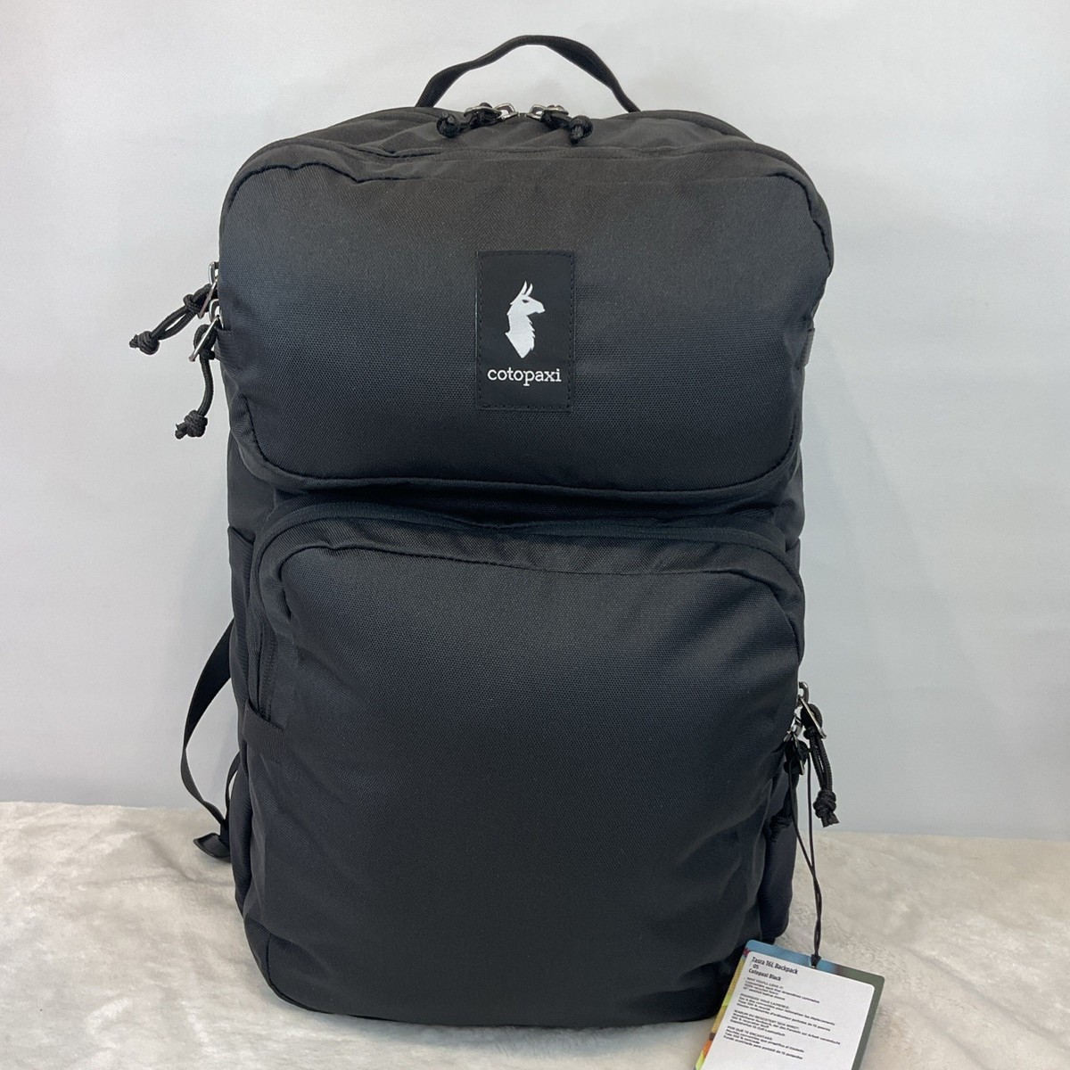 NWT Cotopaxi Tasra 16L Backpack Cotopaxi Black Lightweight Travel