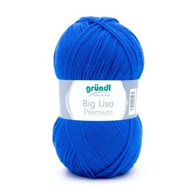 Gründl Wolle Big Lisa Premium 250 g royalblau  Wolle
