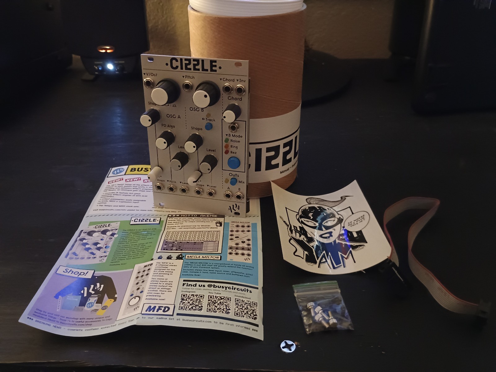 ALM CIZZLE vintage synth equipment - eBay listing photo 2