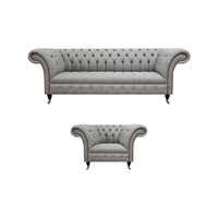 Chesterfield MöBel Sofa Dreisitze Couch Wohnzimmer Sessel Luxus Einrichtung