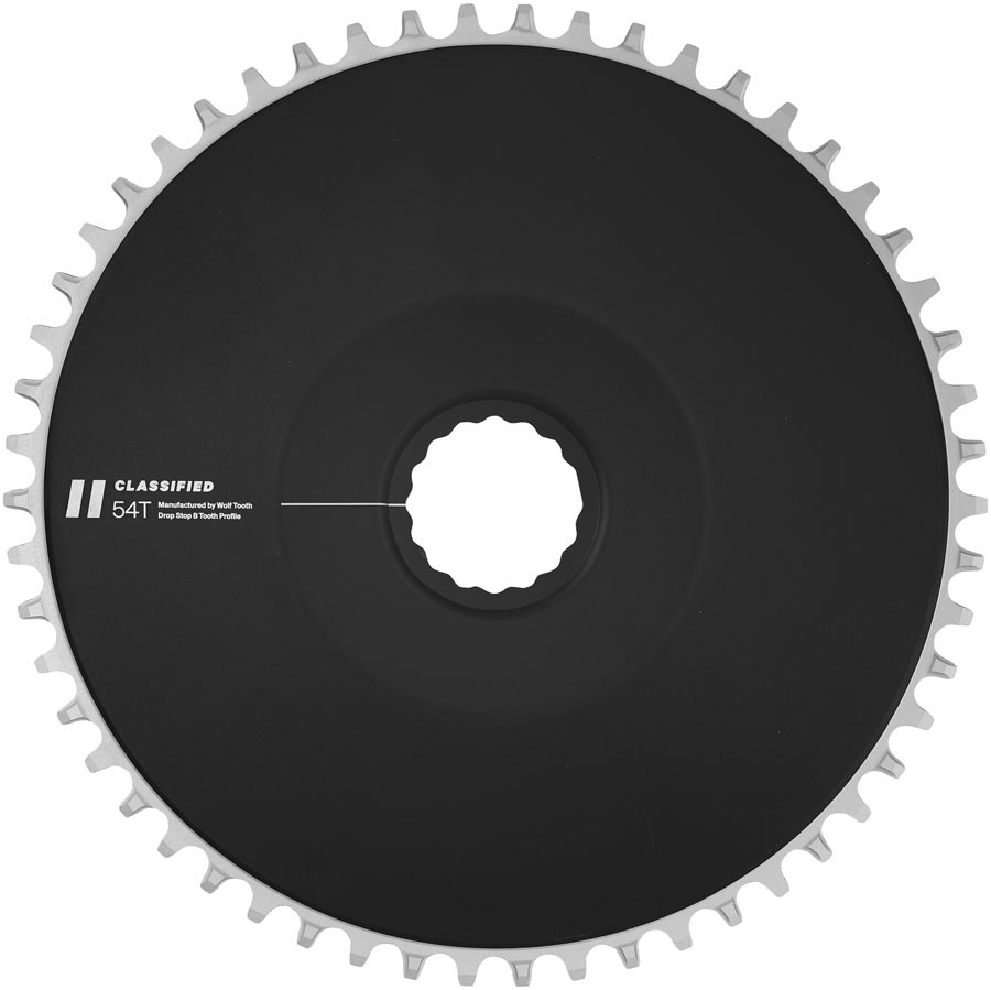 Classified Aero 54t DropStop B Aluminum Chainring for 11-13 Speed Road - Gravel 43090₽