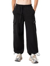 Men's Cargo Sweatpants, Heavyweight Athletic Track Pants, Loose Fit with Side...