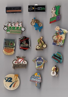 Radsport Fahrrad Club Butterfly Backs Pin Anstecker Tour de France