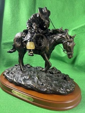 Montana Lifestyles Silversmiths Bronze Statue The Dawn's Early Light Horse