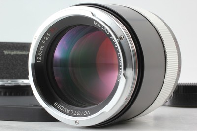 Voigtlander Macro APO Lanthar 125mm f/2.5 SL Nikon Ais Mount w/ Canon EF adapter