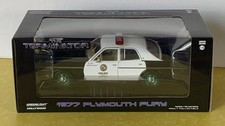 Greenlight Green CHASE ⭐️1977 PLYMOUTH FURY POLICE CAR TERMINATOR ⭐️ 1/24