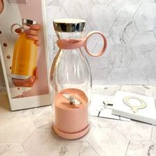 NIB Fresh Juice™ Portable Mini Fruit Blender Rechargeable Juicer Bottle Trending