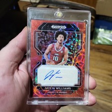 2022-23 Panin Prizm i Jaylin Williams Red Scope  /88