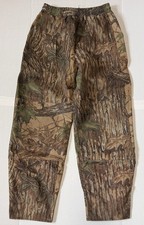 CABELAS Dry-Plus- Men's Pants Realtree Camo Lined Made USA Drytec Hunting -Large