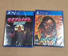 Hotline Miami 1 &2 Special Reserve Playstation 4 PS4 New Sealed /1000 Set Both