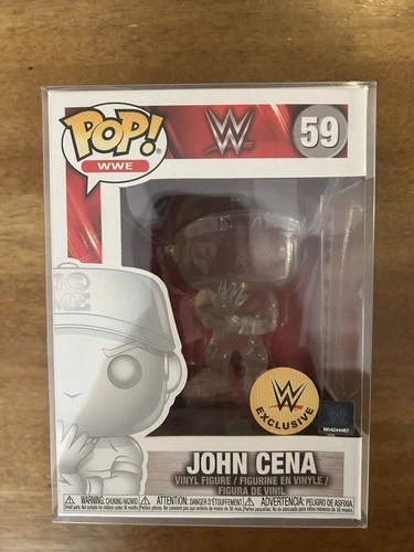 WWE Funko Pop! John Cena Invisible #59 You Can’t See Me Wrestling Figure Vinyl