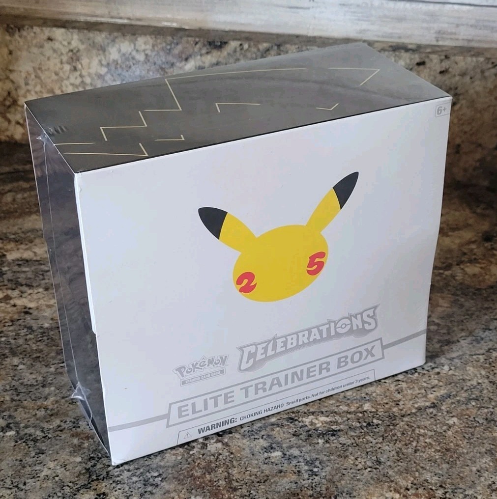 Pokemon 25th Anniversary Celebrations Elite Trainer Box ETB