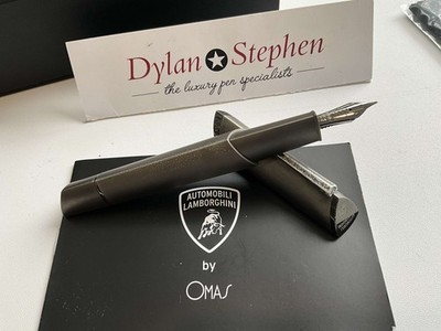OMAS 360 Lamboghini Edition Füllfederhalter 18K Feingoldfeder + alle Boxen