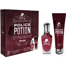 POLICE POTION FOR HER GIFT SET 30ML EDP SPRAY + BODY LOTION 100ML | NEW & SEALED