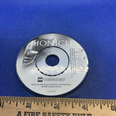 Disc Only 2001 LEGO #4154624 Technic Bionicle PC CD-ROM Computer Game