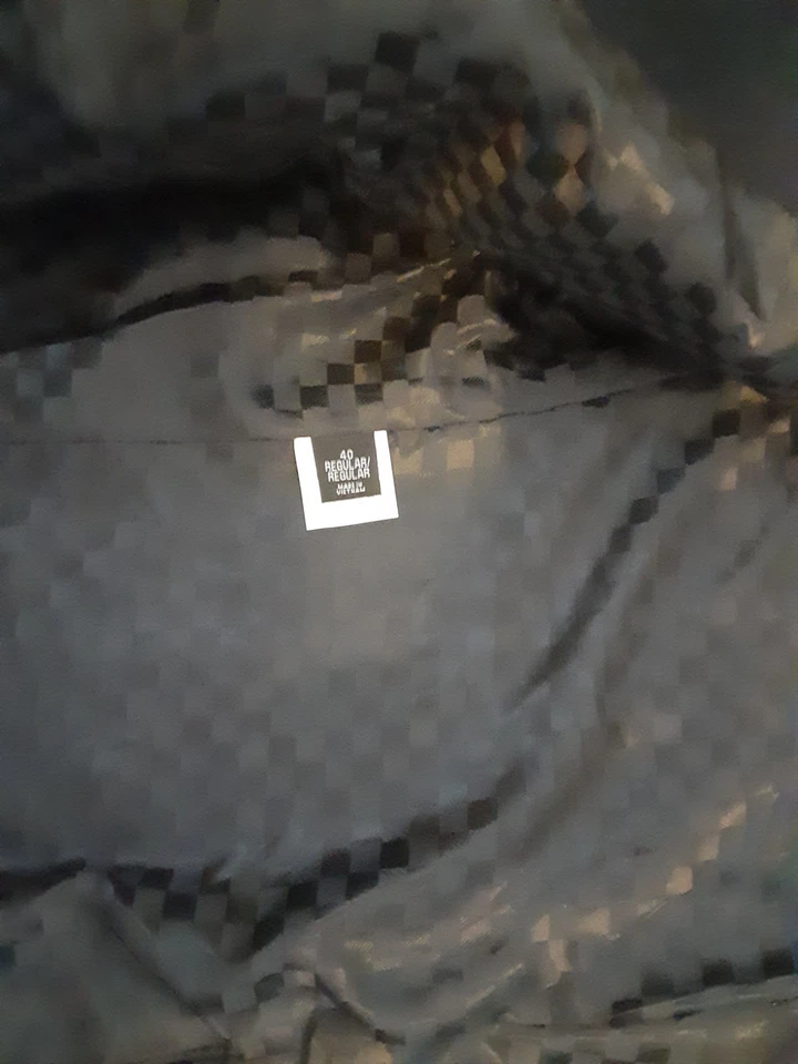 Structure Suit Mens 40 Regular Black Sports Blazer #S165 - Image 3 of 4