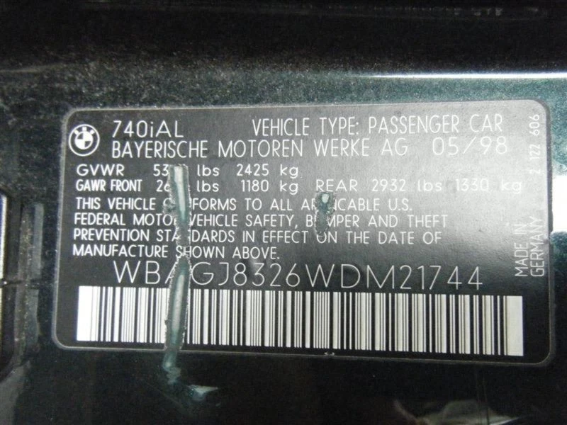 Condensador de CA compatible con 98-01 BMW 740i 12369 Foto 3 de 4