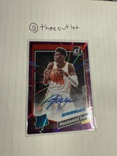 2023-24 Panini Donruss Optic Signature Series Mouhamed Gueye