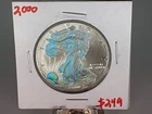 .999 Fine Silver 1 Oz Coin 2000 American Eagle Hologram 1 ounce Holo
