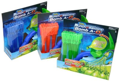 Bunch O Balloons 100 Wasserbomben mit Werfer Launcher Schleuder Zuru