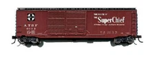 Branchline Trains 1119 HO Santa Fe 50' Double Door Boxcar #8005 Kit