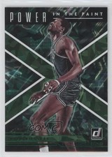 2021-22 Panini Donruss Power in the Paint Holo Green Ice Bill Russell #6 HOF n0c