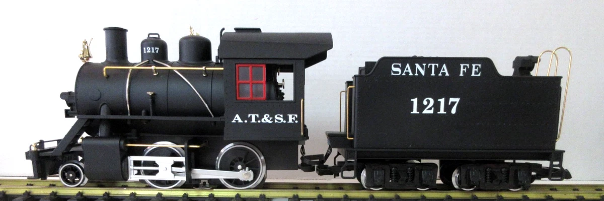 Lot de 2 wagons US Santa fé R E A échelle G - Modélisme