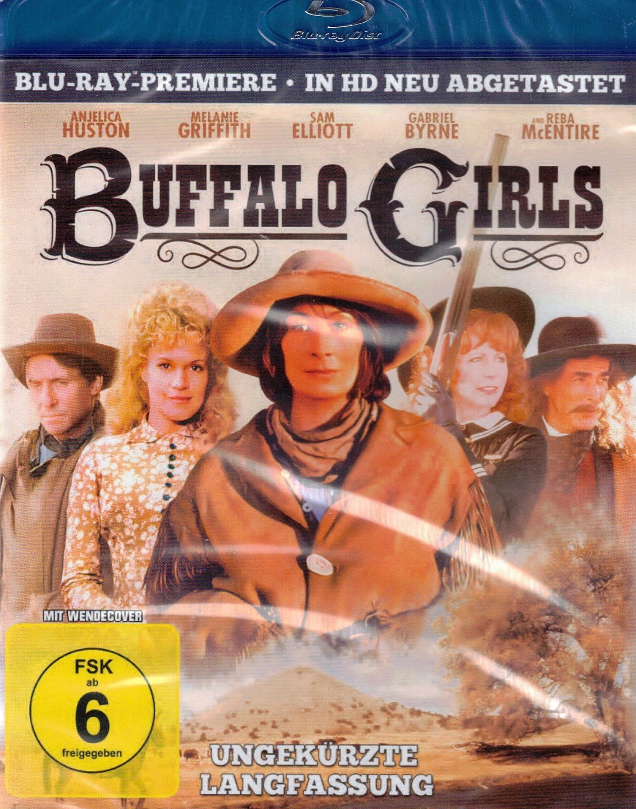 BLU-RAY NEU/OVP - Buffalo Girls (1995) - Anjelica Huston & Melanie Griffith