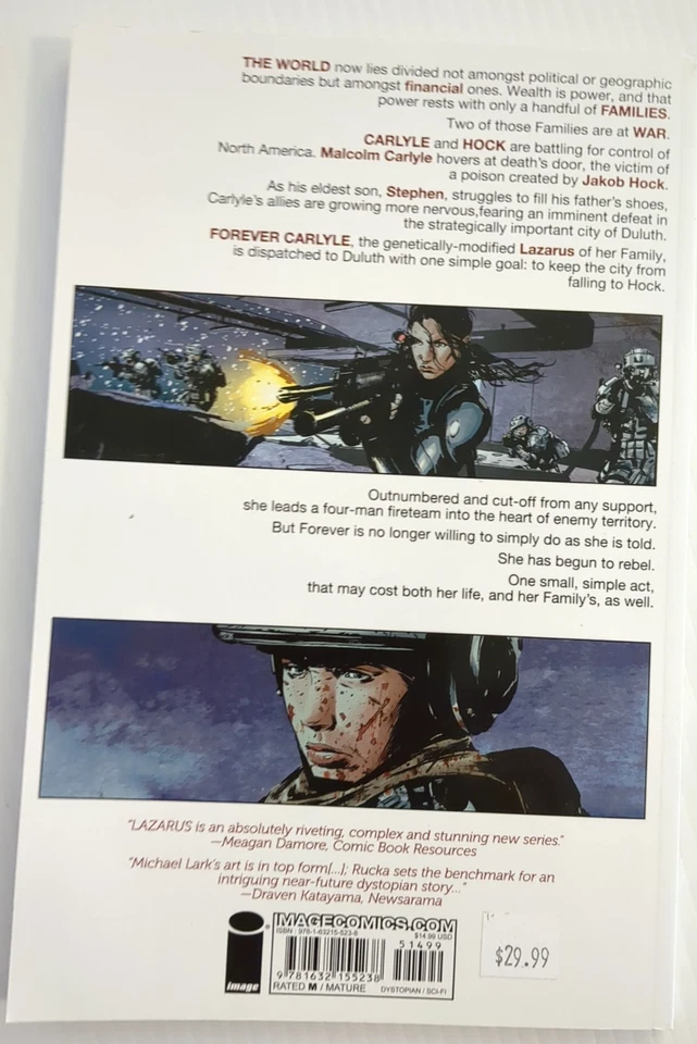 Lazarus Volume 4: Poison by Rucka, Greg, Lark Arcas, 2016 - image 4 of 4