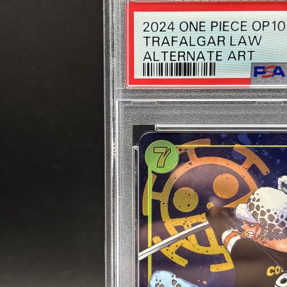 PSA 10 Trafalgar Law OP10-119 SEC Alternate Art Parallel One Piece