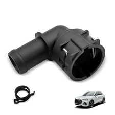 1K0122291J Radiator Coupling Coolant Hose With 1 Clamp Upper Connector With 