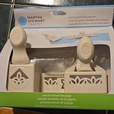 Martha Stewart Punch Around the Page Set Decorative Border Corner Paper Punch