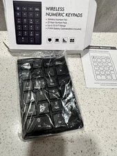 Wireless Numeric Keypad 22 Keys Bluetooth Number Pad PC Laptop Mac Windows Excel